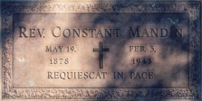 [no_rights] Tombe de Constant Mandin, à Tucson.