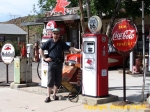 Pompes à essence de la Route 66.