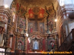 Intérieur de l'église de la mission <i>San Xavier del Bac</i>.