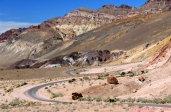 Death Valley. <i>The Artist's Drive & Artist's Palette</i>.<br>Les couleurs n'ont pas été retravaillées: c'est réellement comme ça en vrai !