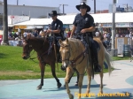 Policiers de Los Angeles à cheval.<br>Contre l'insécurité galopante ?