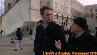 [no_rights] La cour de promenade, dans le film <i>L'évadé d'Alcatraz</i>, avec Clint Eastwood.