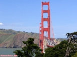 Le Golden Gate Bridge de San Francisco.