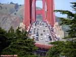 Le Golden Gate Bridge de San Francisco.