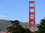 Le Golden Gate Bridge de San Francisco.