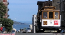 Ca monte, ça monte ! Cable car de San Francisco.