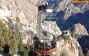 [no_rights] <i>Aerial Tramway</i>, Palm Springs, Californie.<br>Le plancher de la cabine est circulaire et tourne durant chaque trajet.