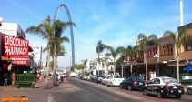 [no_rights] Avenida Revolucion, ville de Tijuana, Mexique.<br>