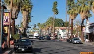 [no_rights] Ville de Palm Springs, Californie.<br>South Palm Canyon Drive possède son <i>Walk of Fame</i>.