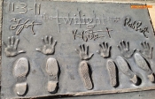 [no_rights] Hollywood Boulevard, Los Angeles, Californie.<br>Les acteurs de la saga Twilight ont laissé leurs empreintes en 2011.