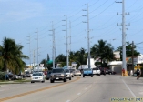 Les Keys de Floride.<br>La route US 1 ou <i>Overseas Highway</i>, sur l'île de Marathon.