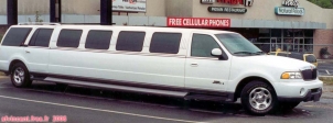 Une limousine à l'américaine: pas facile de faire un créneau avec ça !