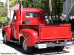 Pick-up <i>Ford</i> tout droit sorti des années 50, aperçu à Key Largo (Floride). <br>D'accord, ce n'est pas un camion à proprement parler, mais qu'est-ce que c'est beau !