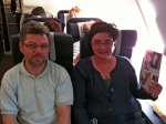 On se sent vraiment bien en A380 !<br><font size=-1>Image pourrie, prise avec un iPhone, par notre petite hôtesse préférée.</font>