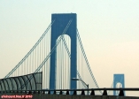New York City.<br>Le Verrazano Bridge relie Brooklyn à Staten Island.