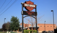 [no_rights] Concession Harley Davidson <i>Beartooth</i>, Billings, Montana.