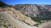 [no_rights] Route du Beartooth Pass, Montana, Etats-Unis.<br>La route mène au Wyoming, et franchit un col de plus de 3300 mètres d'altitude.