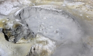 [no_rights] Parc national de Yellowstone, Wyoming, Etats-Unis.<br>La marmite de soupe est bien chaude. A table !