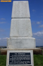 [no_rights] Site de la bataille de Little Bighorn, Montana, Etats-Unis.<br>Monument à la mémoire des hommes du 7ème de Cavalerie.