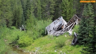 [no_rights] Ville minière fantôme de Coolidge, Montana, Etats-Unis.<br>Dire que 350 personnes vivaient là, il y a 90 ans !