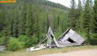 [no_rights] Ville minière fantôme de Coolidge, Montana, Etats-Unis.<br>Dire que 350 personnes vivaient là, il y a 90 ans !