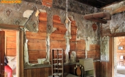 [no_rights] Ville minière fantôme de Garnet, Montana, Etats-Unis.<br>L'hôtel. L'intérieur est très bien conservé.