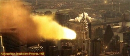 [no_rights] <i>Armageddon</i>.<br>Le Chrysler Building sous la menace d'une météorite !