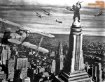 [no_rights] KING KONG sur l'Empire State Building, version de 1933.