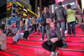[no_rights] New York, Times Square by night.<br>Spectacle à 360, on ne sait plus où donner de la tête !