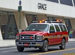 Pompiers de New York (FDNY).<br>Ambulance.