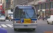 NEW YORK<br>Arrivée du bus, sur la 34<sup>ème</sup> rue.