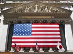NEW YORK.<br>La façade du NYSE (New York Stock Exchange), la bourse de New York.