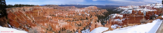 Montage panoramique à Bryce Canyon, Utah.<br><i>Bryce is very nice !</i>