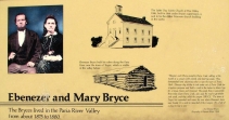 [no_rights] Ebenezer et Mary Bryce ont vécu dans la <i>Paria River Valley</i> entre 1875 et 1880. Leur nom fut donnée au Canyon par les habitants de la ville de Tropic.<br>Notez leur mine réjouie: ne sont-ils pas mignons ?