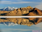 Grand Désert de Sel de Bonneville.<br>Désert de sel et lac salé: hallucinant !