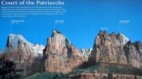 [no_rights] Parc national de Zion.<br><i>Court of the patriarchs</i>, ou <i>Les patriarches</i>.