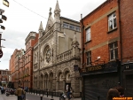 [no_rights] Ville de Dublin, Irlande.<br>St Teresa Church, sur Johnson's Court.