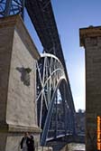 Ville de Porto, Portugal.<br>Le pont Louis I.