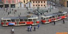 [no_rights] Tramway de la ville de Prague.
