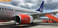 [no_rights] Aéroport d'Oslo, Norvège.<br>La compagnie SAS cumule les retards...