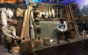 [no_rights] Musée polaire de Troms, Norvège.<br>Reconstitution d'un camp de chasseurs.